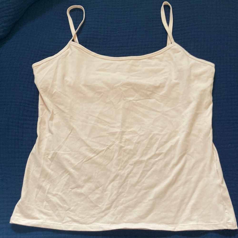 Light tan/nude VS Bra Top cotton tank top Size XL